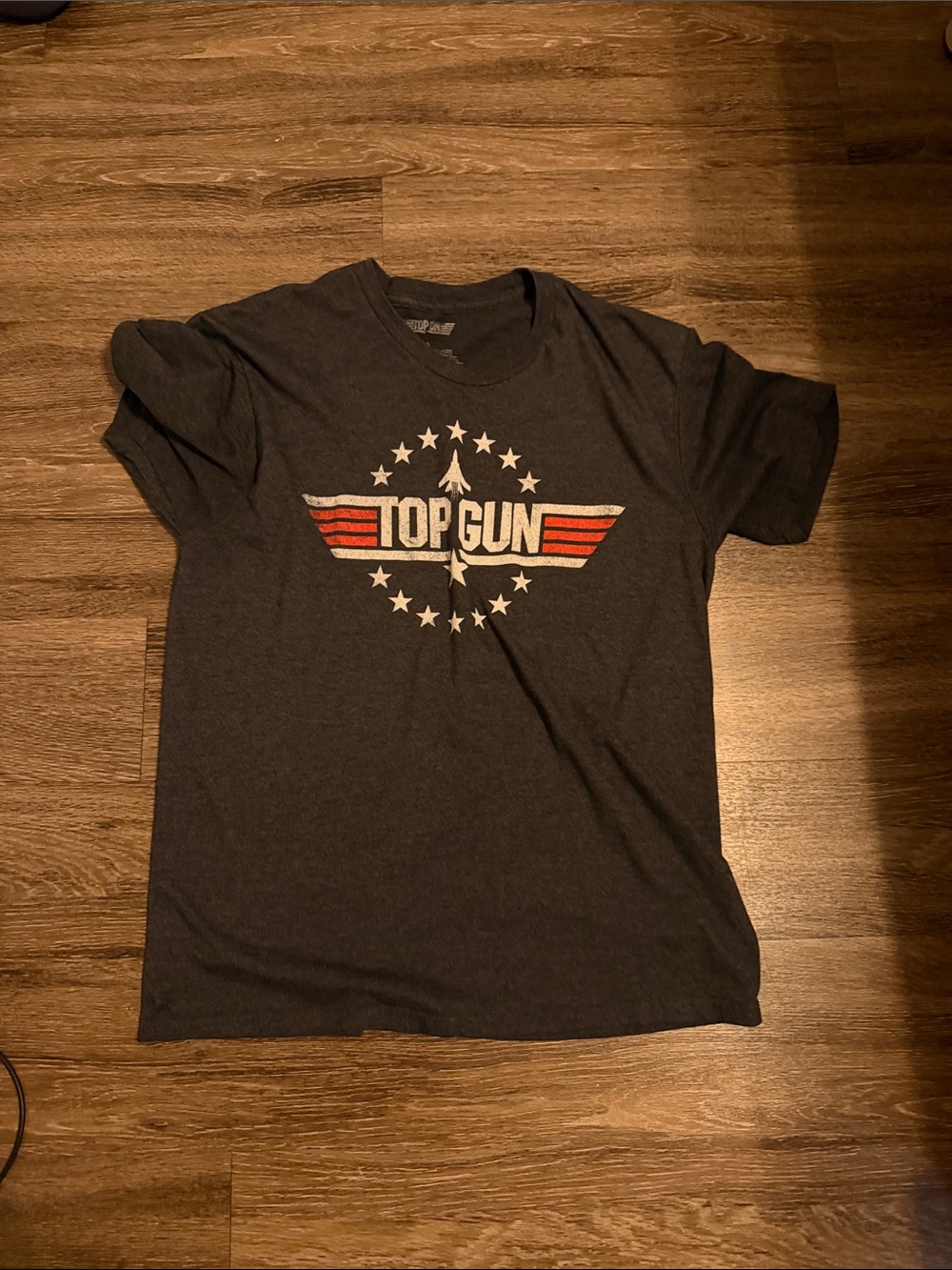Top Gun Graphic Tee - Black - Unbranded